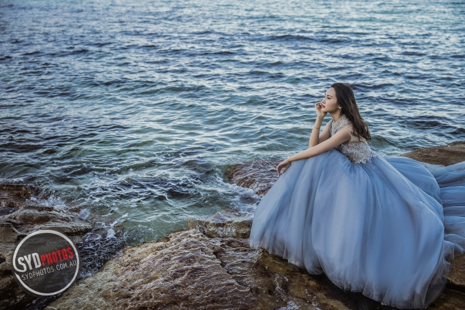 Little Bay Pre Wedding Photoshoot Sydney